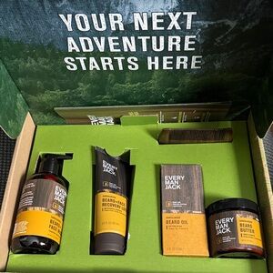 Every Man Jack Beard Grooming Set - Sandalwood